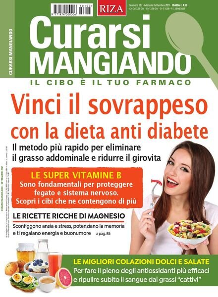 Curarsi Mangiando – Settembre 2021 Cover