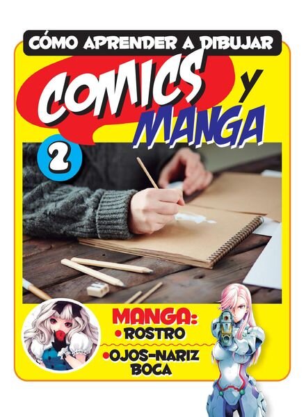 Curso como aprender a dibujar comics y manga – abril 2021 Cover