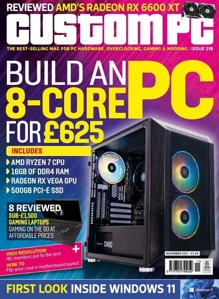 Custom PC – November 2021 Cover