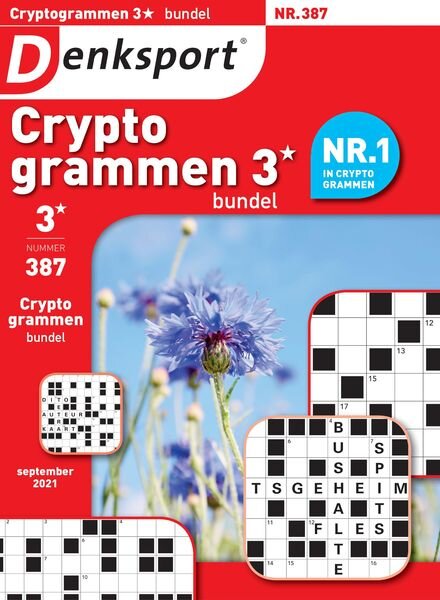 Denksport Cryptogrammen 3 bundel – 26 augustus 2021 Cover