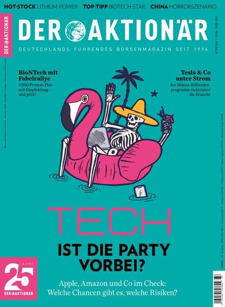 Der Aktionar – 12 August 2021 Cover