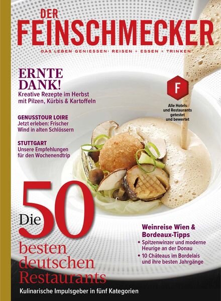 Der Feinschmecker – Oktober 2021 Cover