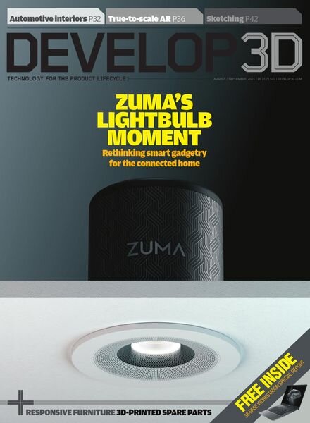 DEVELOP3D Magazine – August-September 2021 Cover