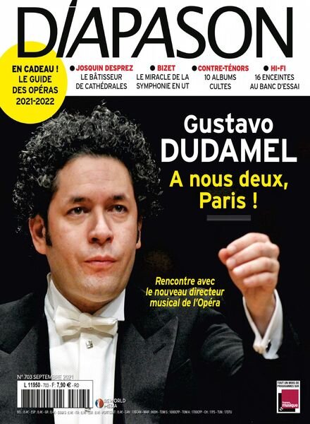 Diapason – septembre 2021 Cover