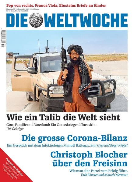 Die Weltwoche – 02 September 2021 Cover
