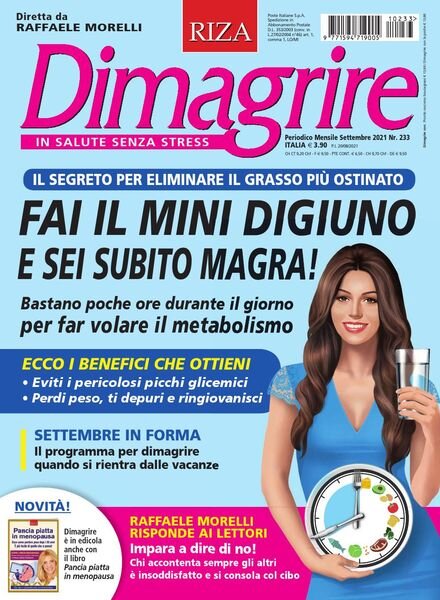 Dimagrire – Settembre 2021 Cover
