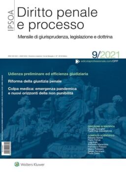 Diritto Penale e Processo – Settembre 2021