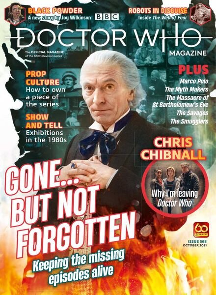 Doctor Who Magazine – Issue 568 – October 2021 Cover