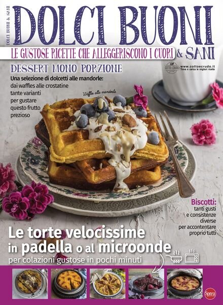 Dolci buoni e sani – 02 luglio 2021 Cover