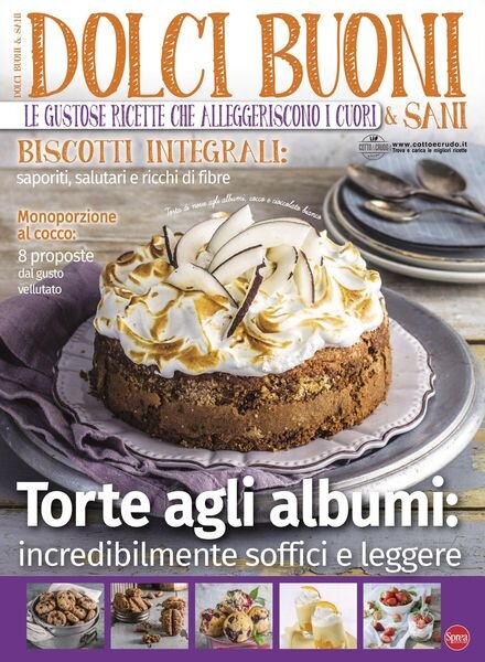 Dolci buoni e sani – 03 settembre 2021 Cover