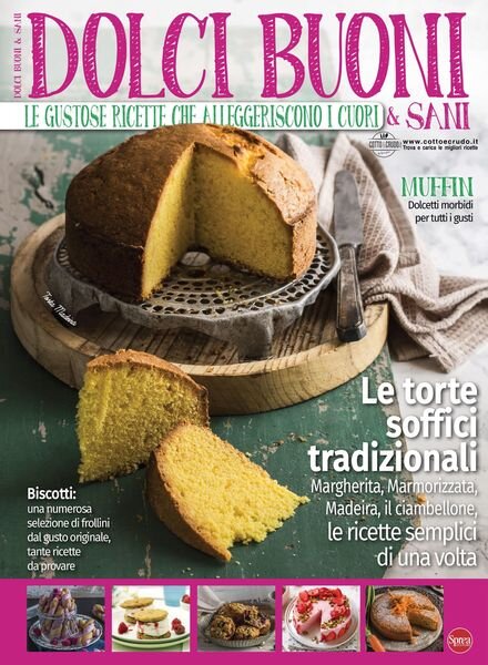Dolci buoni e sani – maggio 2021 Cover