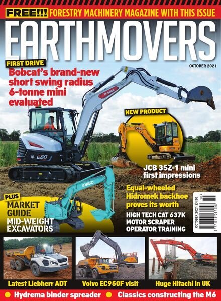 Earthmovers – October 2021 Cover