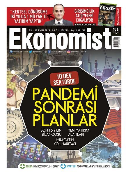 Ekonomist – 05 Eylul 2021 Cover