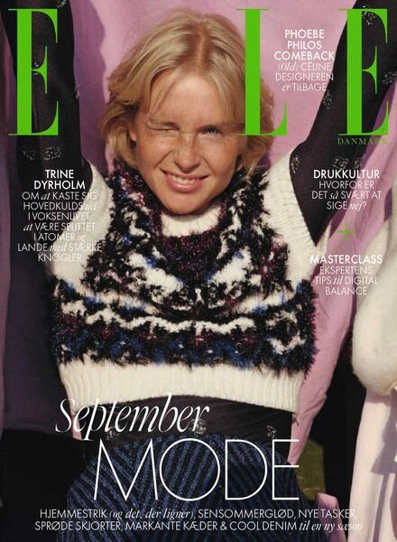 Elle Denmark – september 2021 Cover