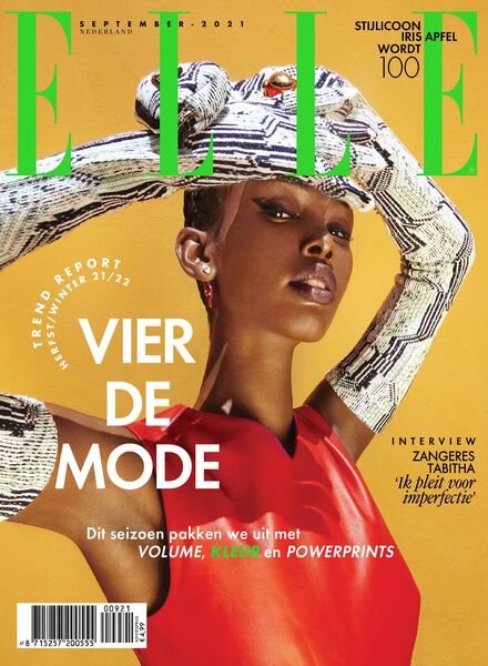 Elle Netherlands – september 2021 Cover