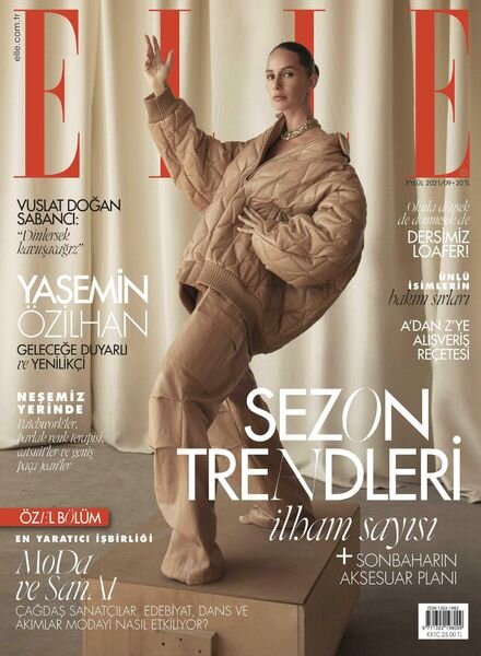 ELLE Turkey – 03 Eylul 2021 Cover