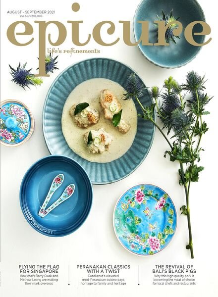 epicure Singapore – August 2021 Cover