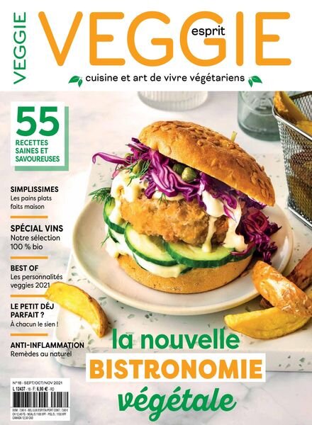 Esprit Veggie – Septembre-Novembre 2021 Cover