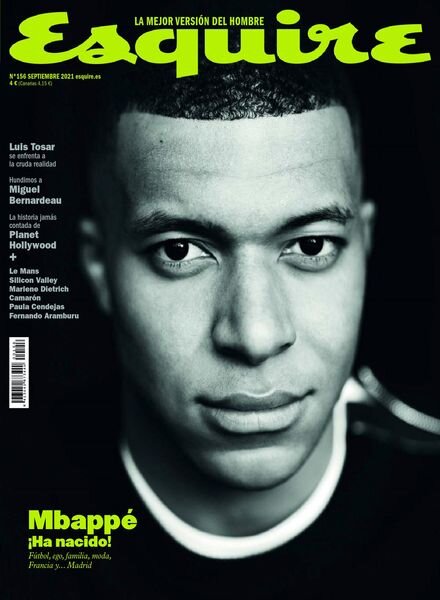 Esquire Espana – septiembre 2021 Cover