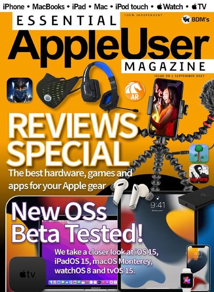 Essential AppleUser Magazine – September 2021 Cover