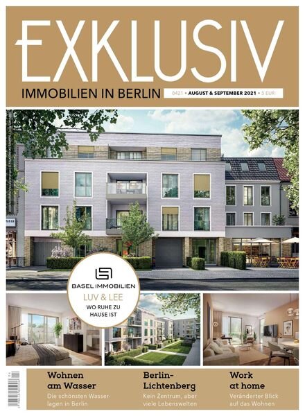 Exklusiv Immobilien in Berlin – August-September 2021 Cover