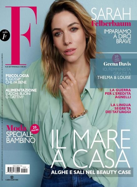 F – 31 Agosto 2021 Cover