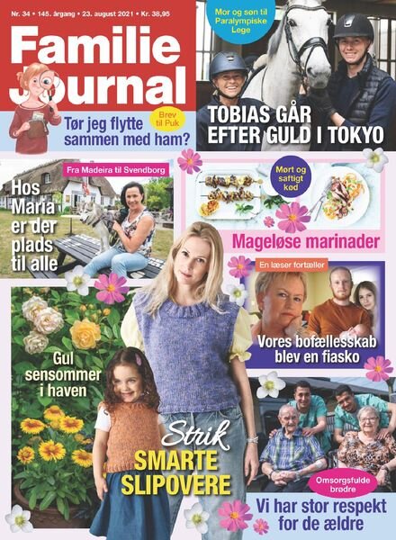 Familie Journal – 23 august 2021 Cover