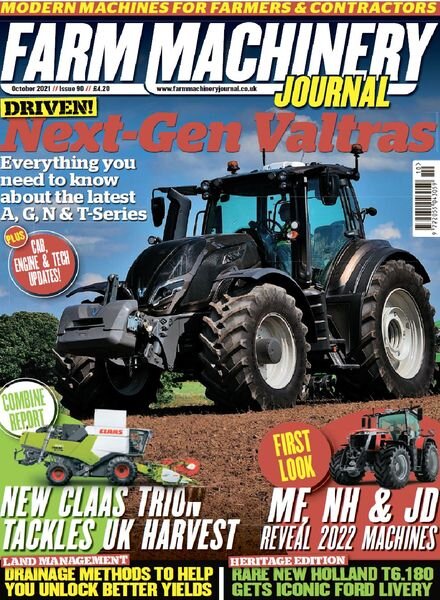 Farm Machinery Journal – Issue 90 – October 2021 Cover