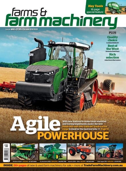 Farms and Farm Machinery – September 2021 Cover