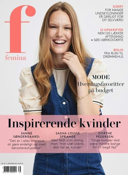 Femina Denmark – 02 september 2021 Cover
