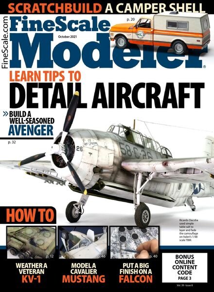 FineScale Modeler – October 2021 Cover