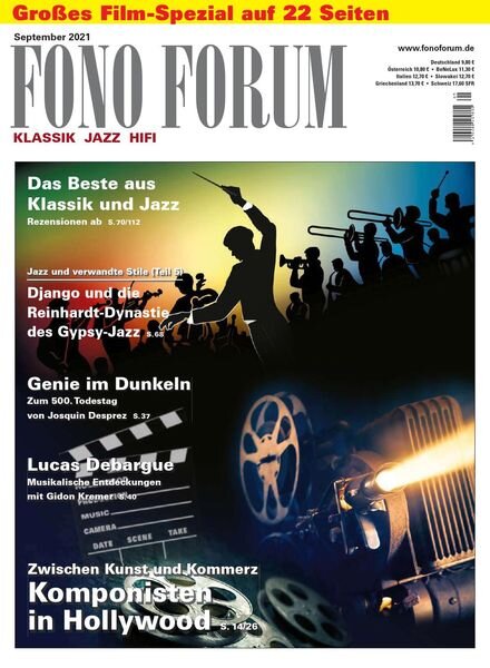 Fono Forum – September 2021 Cover