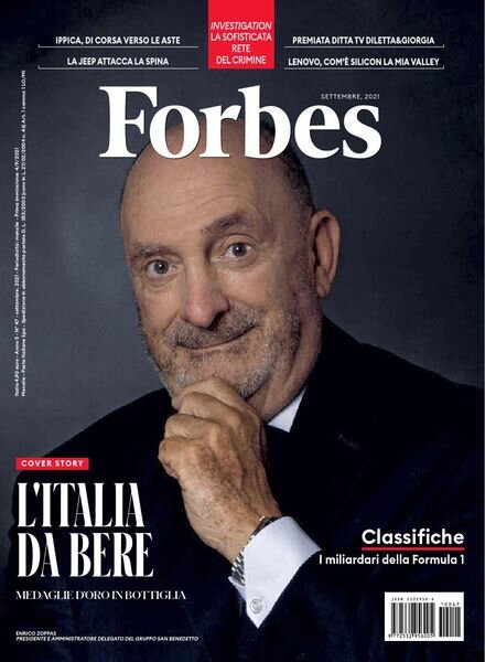 Forbes Italia – Settembre 2021 Cover