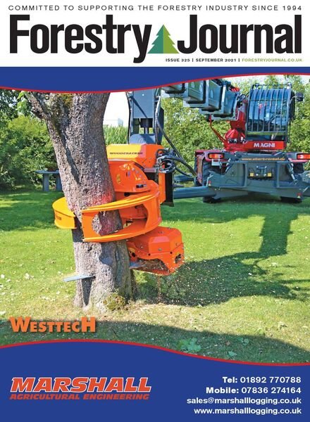 Forestry Journal – September 2021 Cover