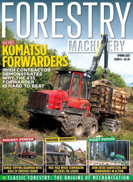 Forestry Machinery – September 2021 Cover