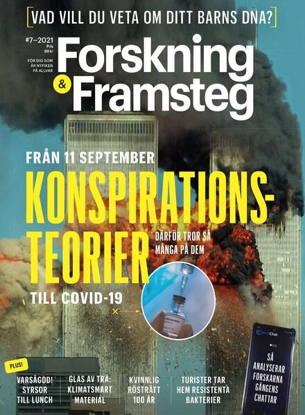 Forskning & Framsteg – 26 augusti 2021 Cover