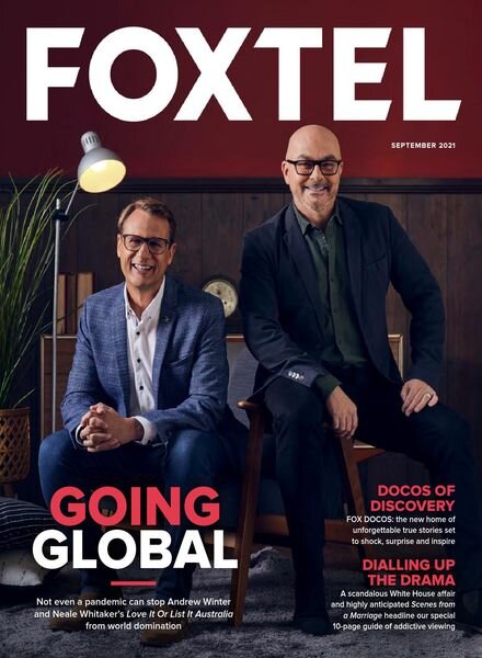 Foxtel Magazine – September 2021 Cover