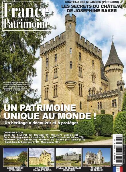 France Patrimoine – Octobre-Decembre 2021 Cover