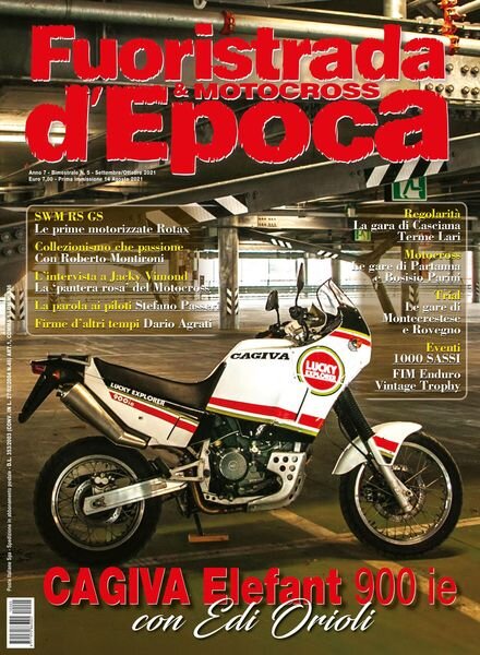 Fuoristrada & Motocross d’Epoca – settembre 2021 Cover