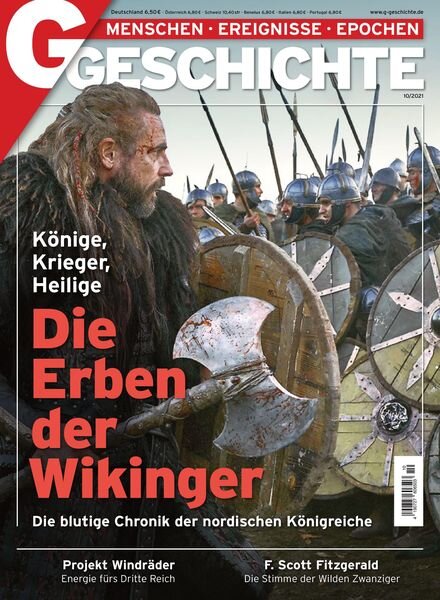 G Geschichte Germany – Oktober 2021 Cover