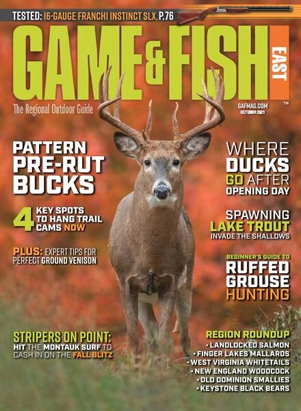 Game & Fish East – October 2021 Cover