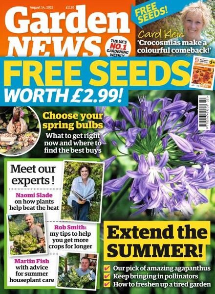 Garden News – 10 August 2021 Cover
