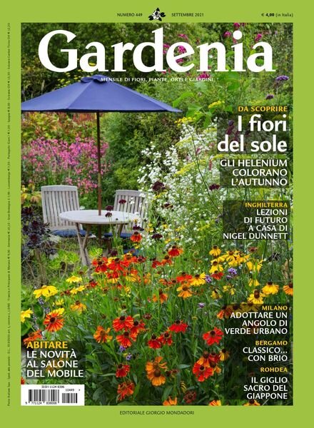 Gardenia – Settembre 2021 Cover