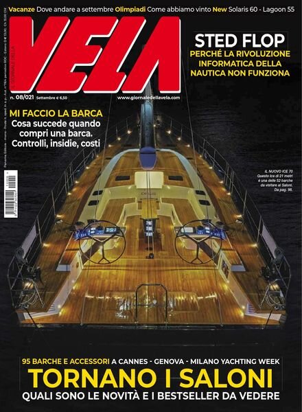 Giornale della Vela – Settembre 2021 Cover