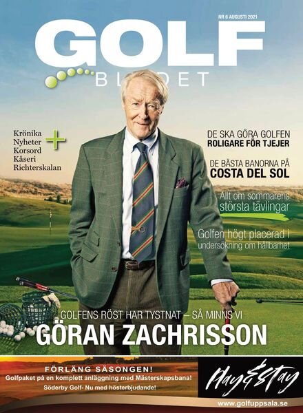 Golfbladet – 23 augusti 2021 Cover