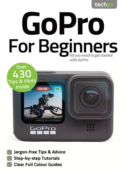 GoPro For Beginners – August 2021 Cover