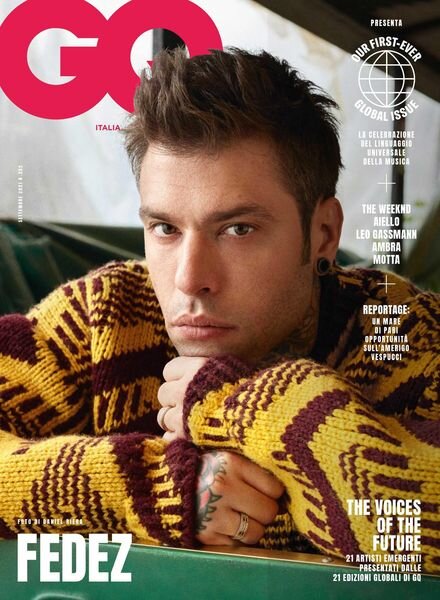 GQ Italia – agosto 2021 Cover