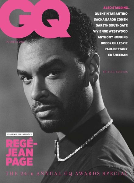 GQ UK – October 2021 Cover