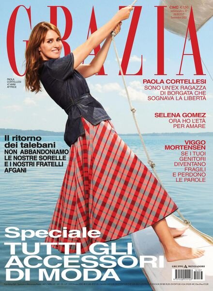 Grazia Italia – 25 agosto 2021 Cover