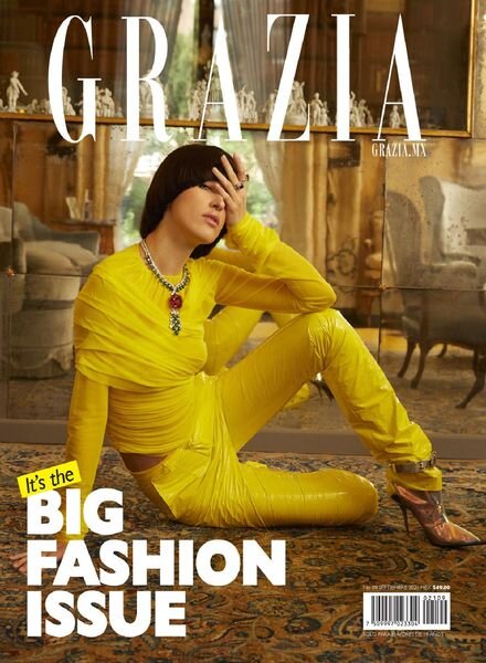 Grazia Mexico – septiembre 2021 Cover